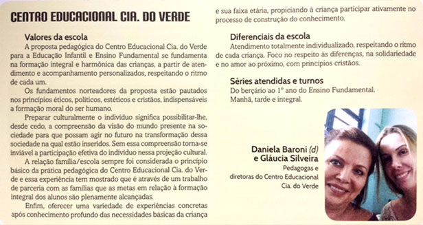 Centro Educacional Cia do Verde
